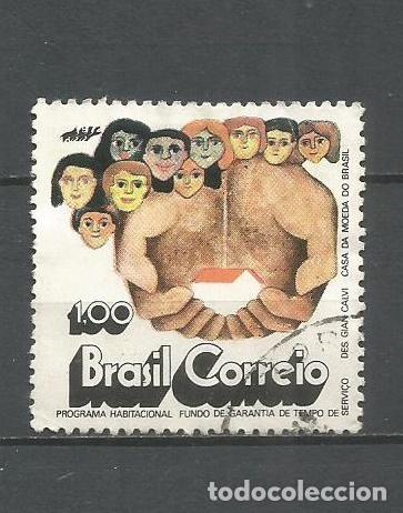 Sellos: BRASIL YVERT NUM. 1024 USADO - Foto 1