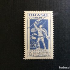 Sellos: BRASIL Nº YVERT 574*** AÑO 1954. JAMBOREE INTERNACIONAL DE SCOUTS, EN SAO PAOLO. Lote 340864983