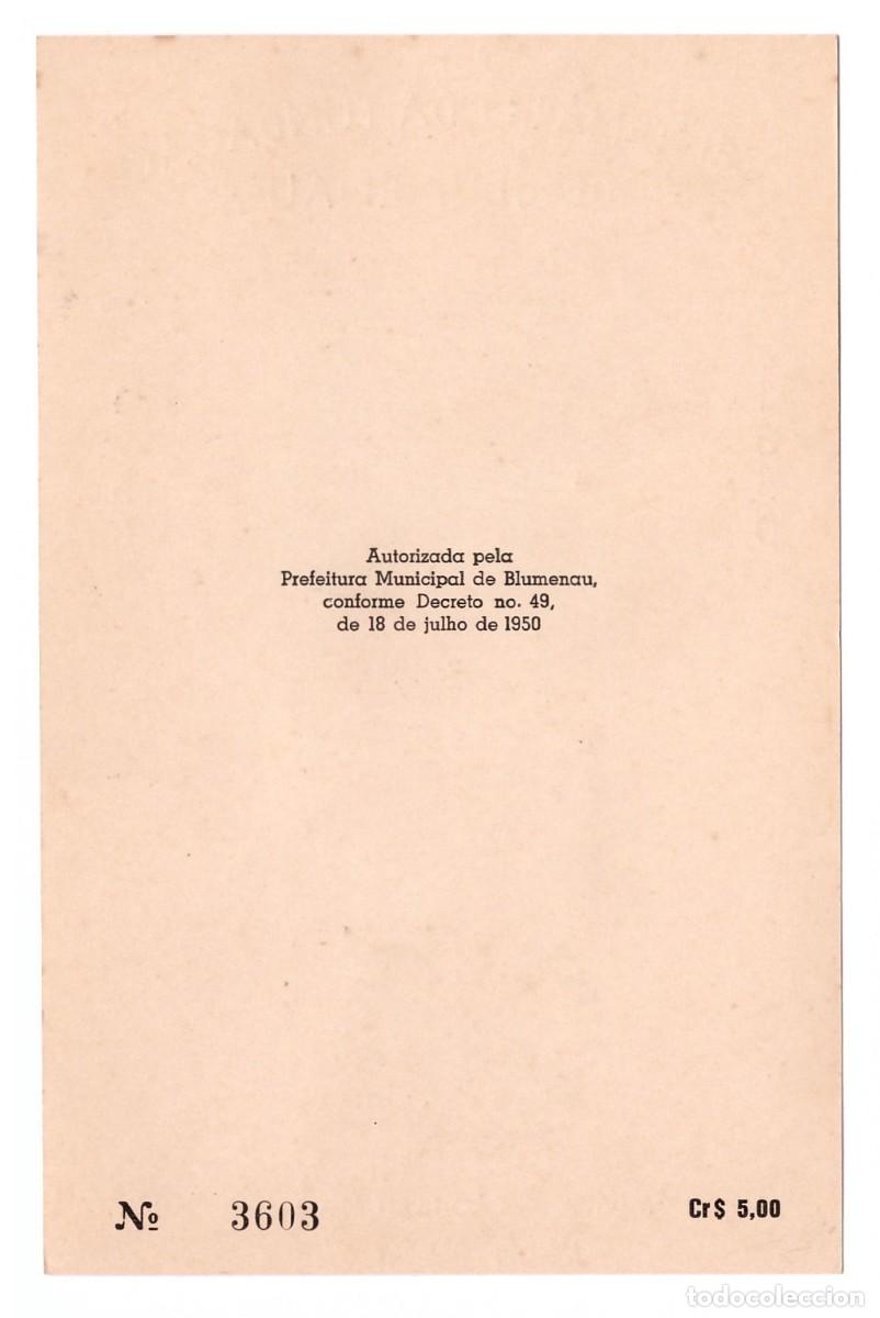 Sellos: BRASIL. Centenario de la Fundaci&oacute;n de Blumenau (1950). - Foto 2