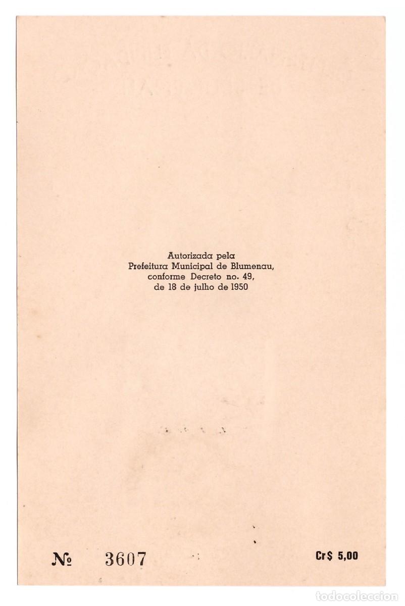 Sellos: BRASIL. Centenario de la Fundaci&oacute;n de Blumenau (1950). - Foto 2