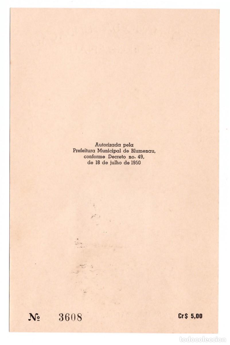 Sellos: BRASIL. Centenario de la Fundaci&oacute;n de Blumenau (1950). - Foto 2