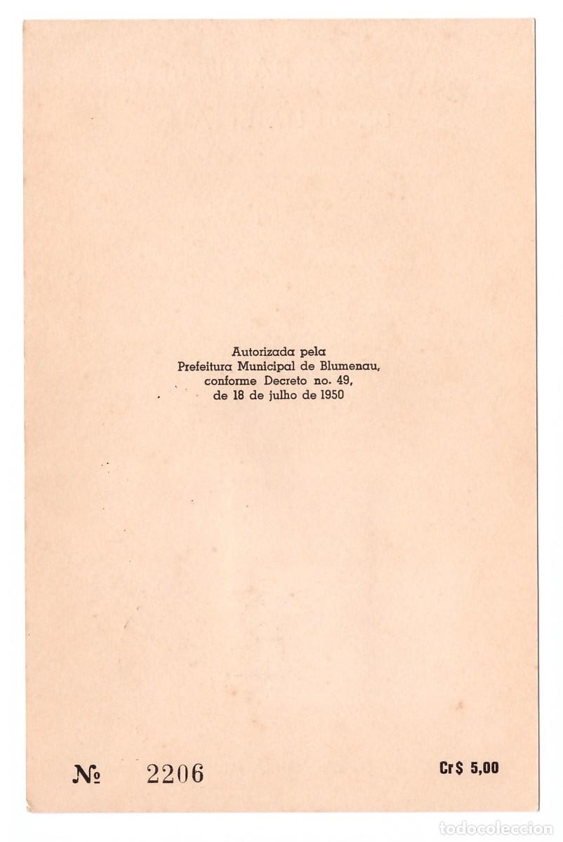 Sellos: BRASIL. Centenario de la Fundaci&oacute;n de Blumenau (1950). - Foto 2