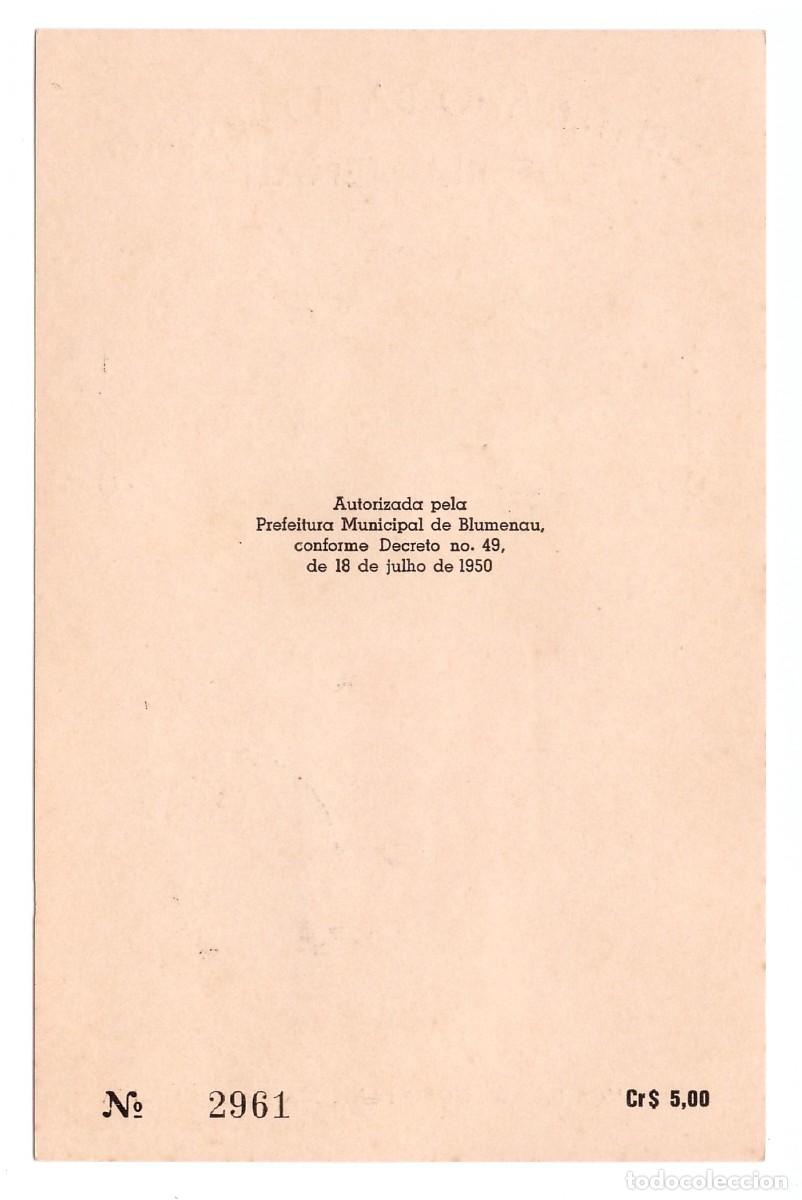 Sellos: BRASIL. Centenario de la Fundaci&oacute;n de Blumenau (1950). - Foto 2