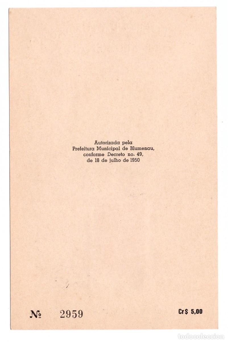 Sellos: BRASIL. Centenario de la Fundaci&oacute;n de Blumenau (1950). - Foto 2