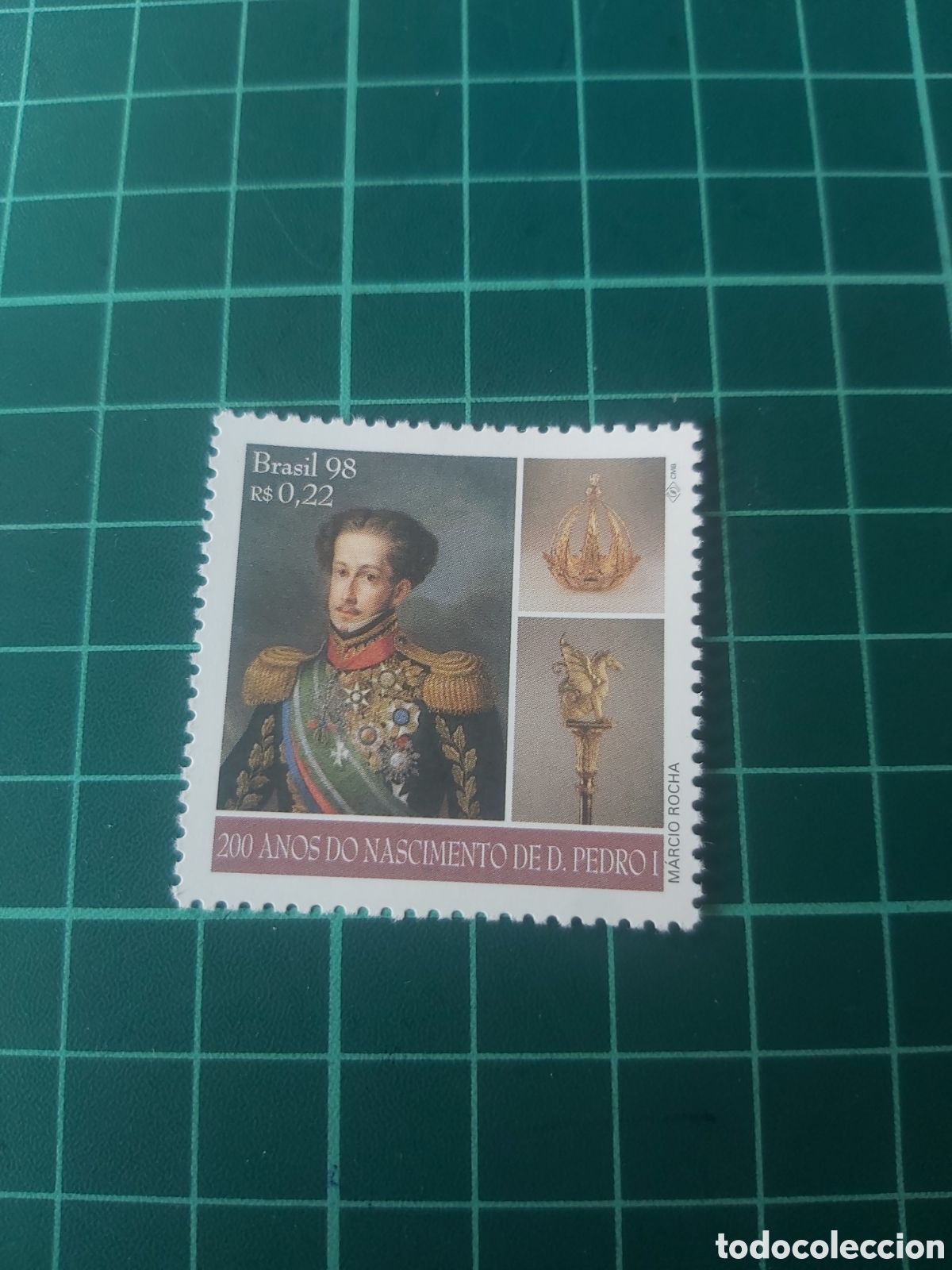 Briefmarken: Don Pedro personajes brasil serie completa nuevo 1998 SG 2983