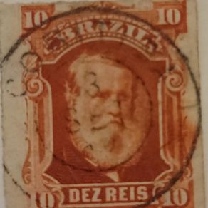 Unused stamps - Brésil 1866 - Dom Pedro II 200r mint (neuf avec gomme) - Sc#59 Unused stamps - Brésil 1866 - Dom Pedro II 200r mint (neuf avec gomme) - Sc#59