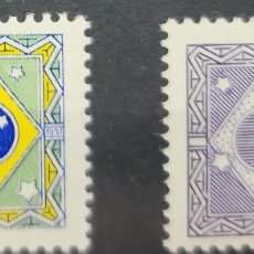 Sellos: O) 1931 BRAZIL, COLOR ESSAYS, FLAGS, MNH