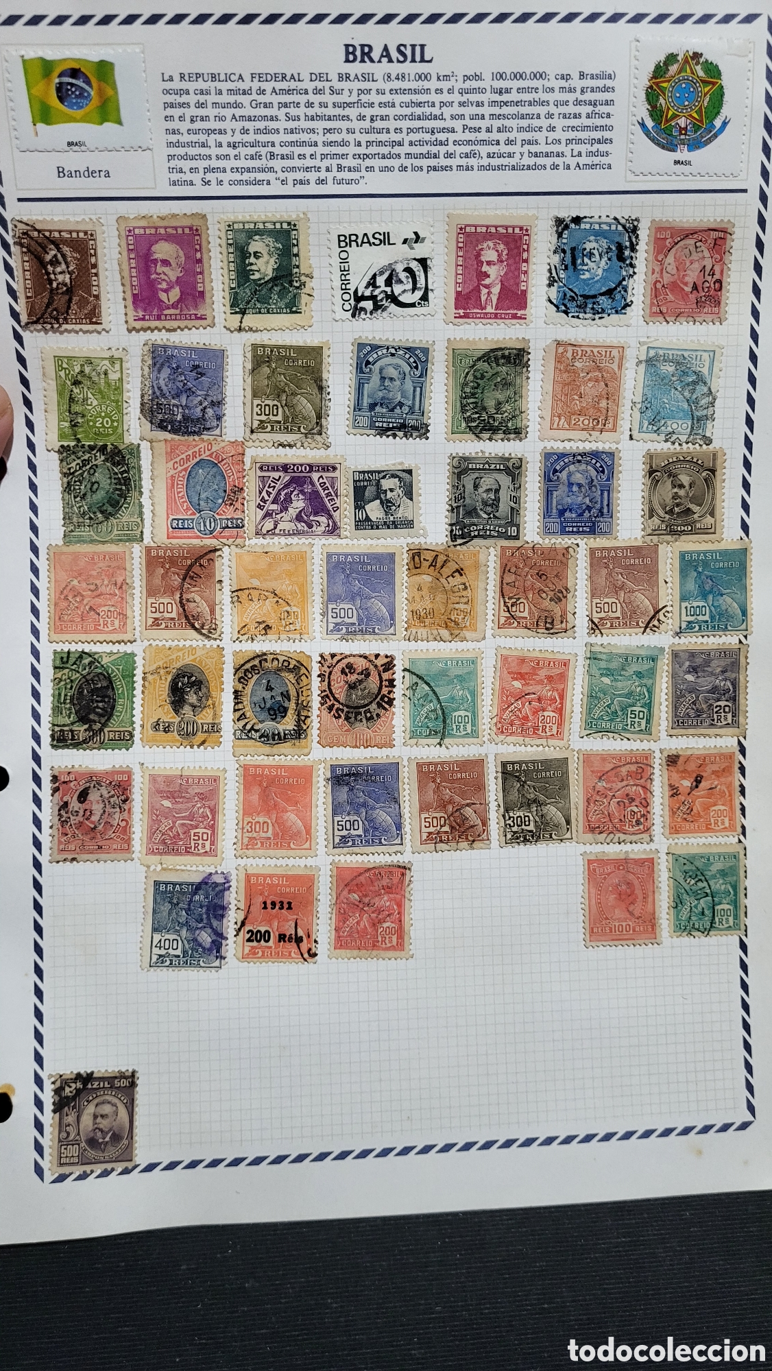 Sellos: Hoja sellos Brasil - Foto 1