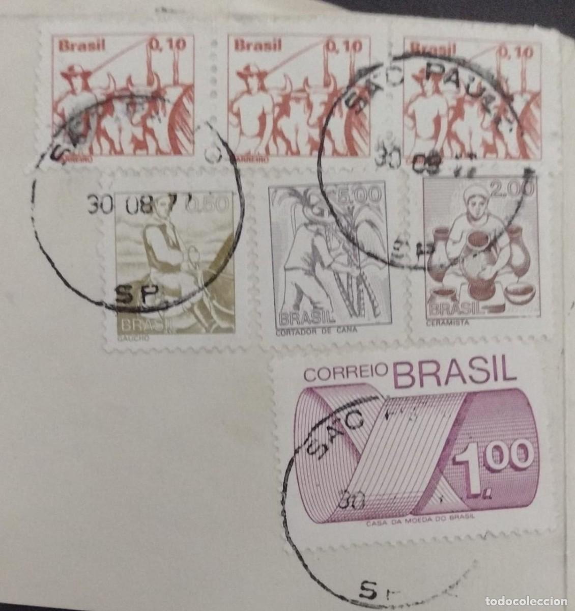 Sellos: BD) BRAZIL, FRAGMENT - Foto 1