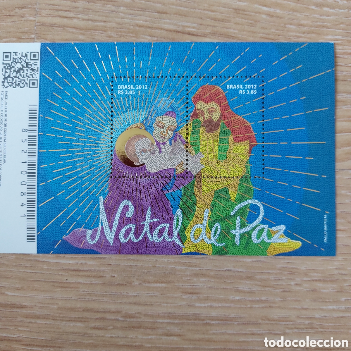 Sellos: 2012 Brasil nuevo Natal Navidad - Foto 1