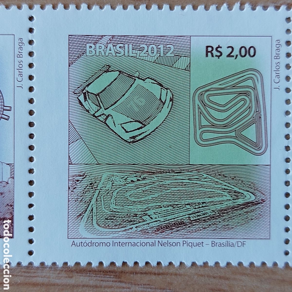 Sellos: 2012 Brasil Deportes - Foto 2