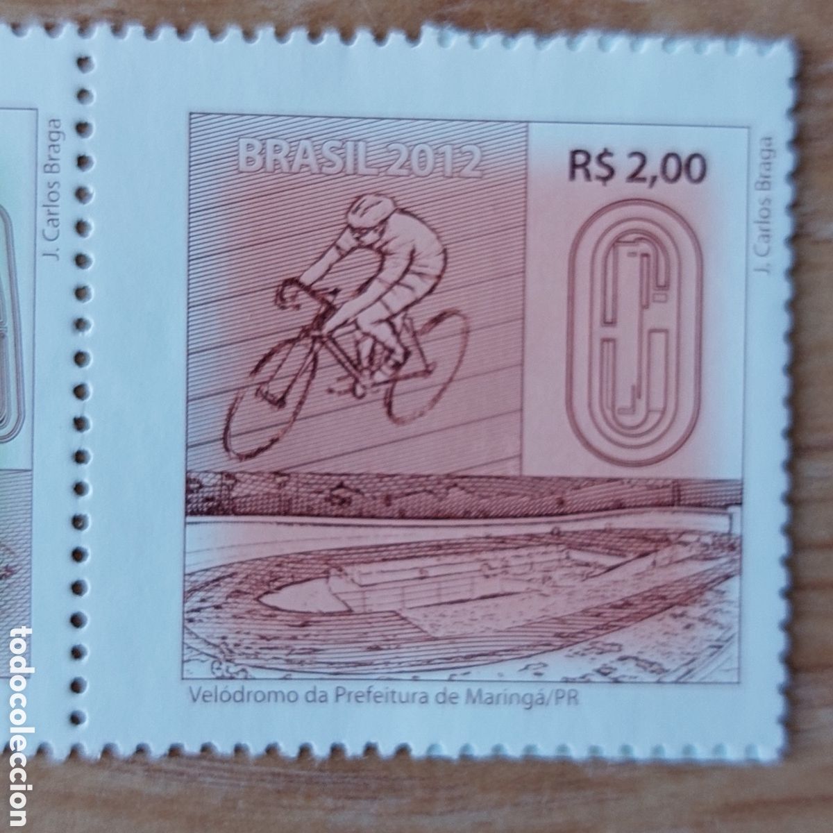 Sellos: 2012 Brasil Deportes - Foto 1