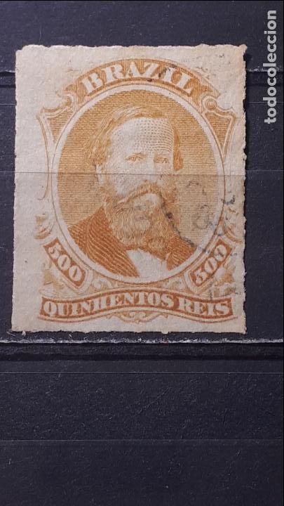 Sellos: BRASIL &deg; . 1866. YVERT 29 - Foto 1