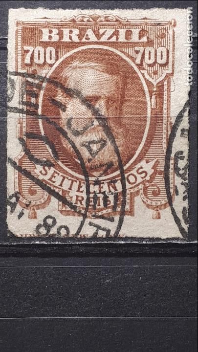 Sellos: BRASIL. A&Ntilde;O 1878-9. &deg;. Yvert 45. - Foto 1