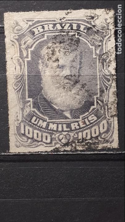 Sellos: BRASIL. A&Ntilde;O 1878-9. &deg;. Yvert 46. - Foto 1