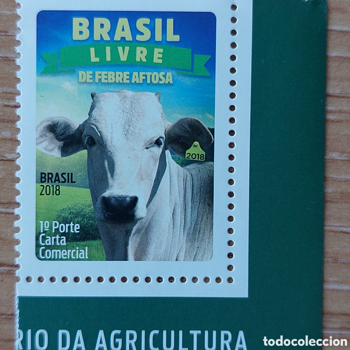 Sellos: 2018 Brasil libre aftosa - Foto 2