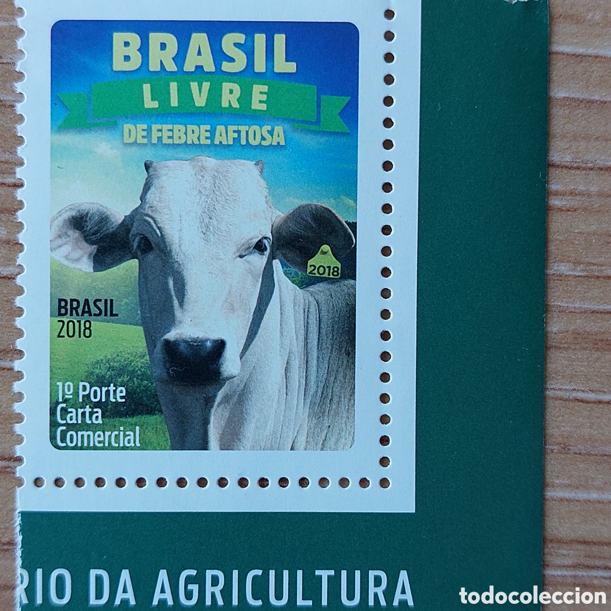 Sellos: 2018 Brasil libre aftosa - Foto 1