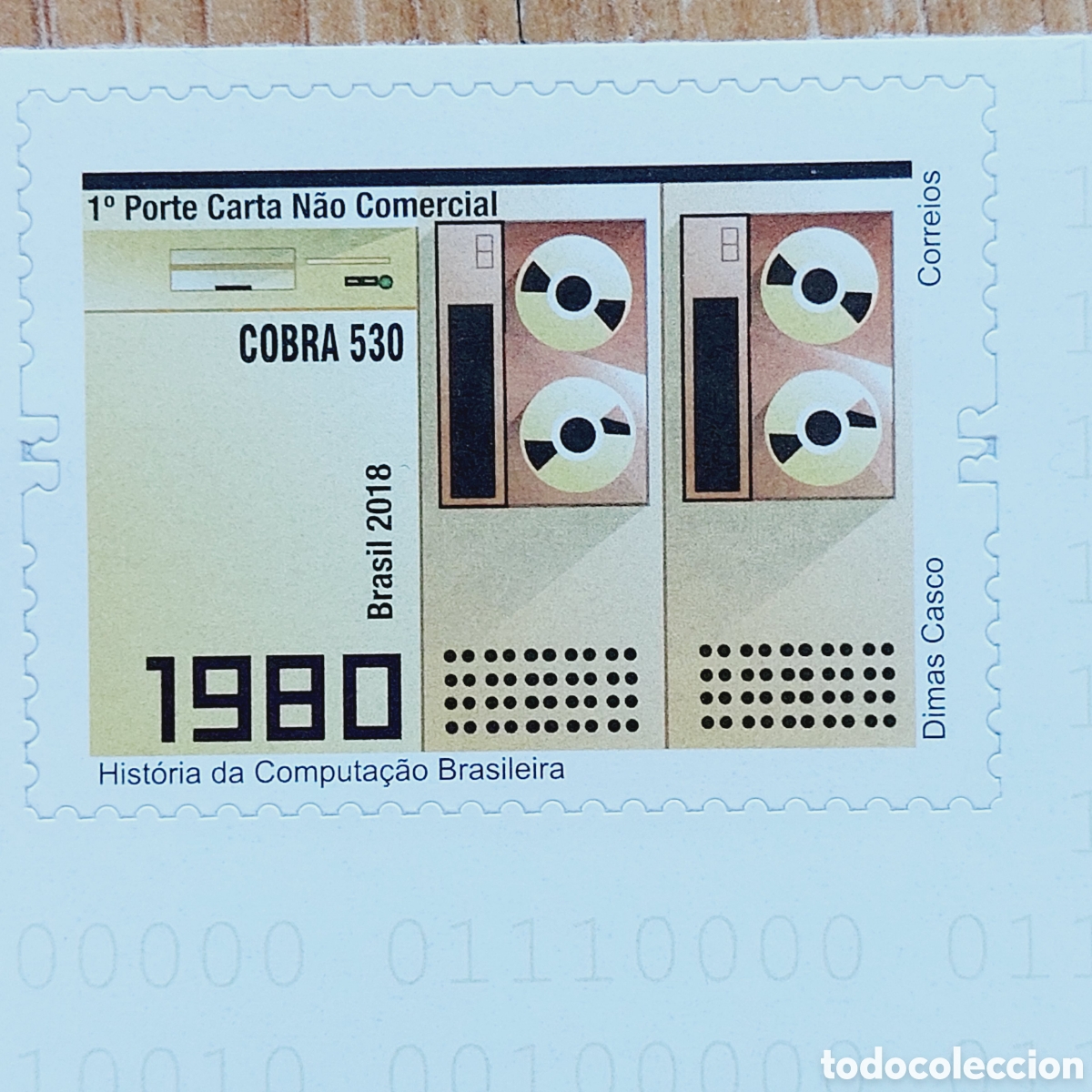 Sellos: 2018 Brasil Historia Computaci&oacute;n - Foto 4