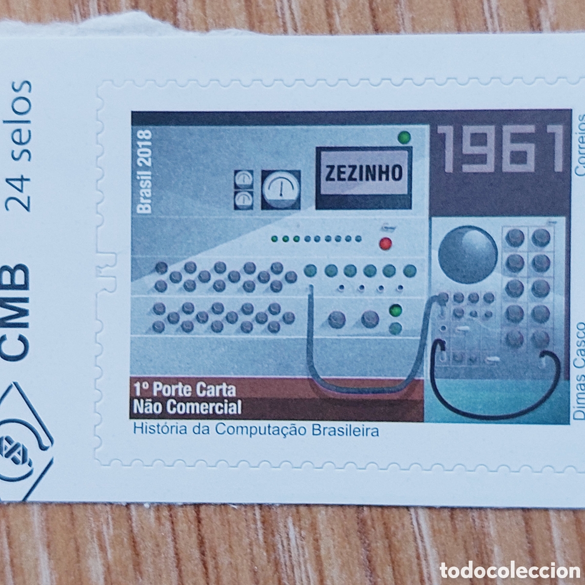 Sellos: 2018 Brasil Historia Computaci&oacute;n - Foto 5