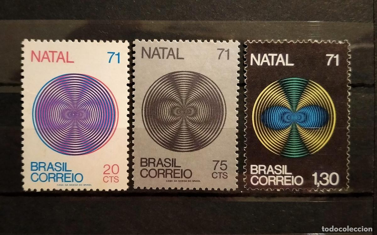 Timbres: Brasil 1971 MNH** Navidad