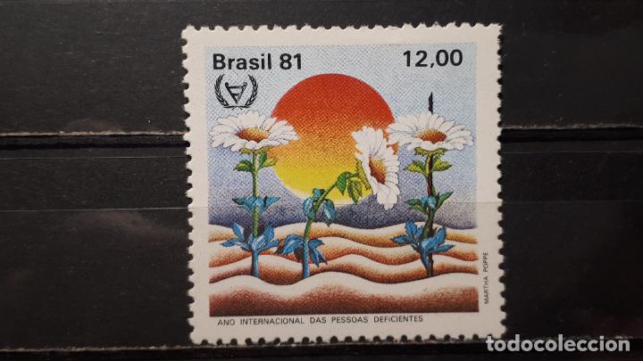 Sellos: BRASIL **. A&Ntilde;O 1981. YVERT 1495 - Foto 1