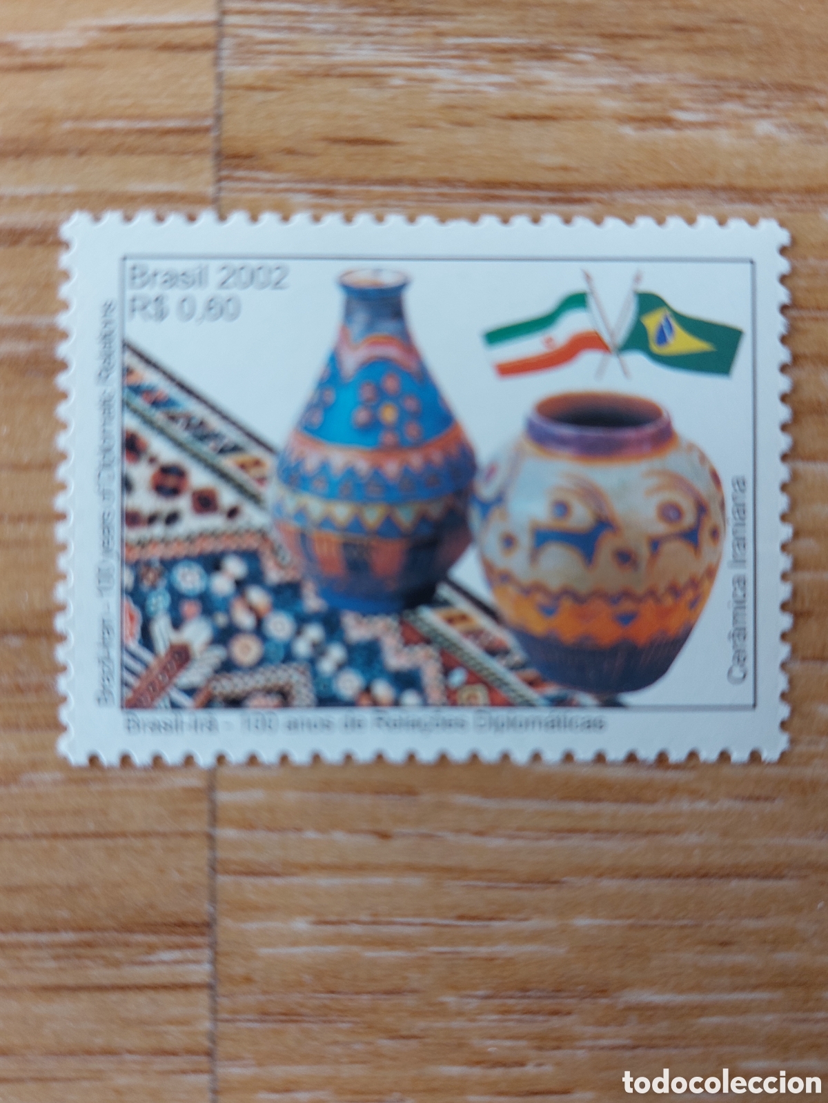 Sellos: 2002 Brasil nuevo Cer&aacute;mica - Foto 1