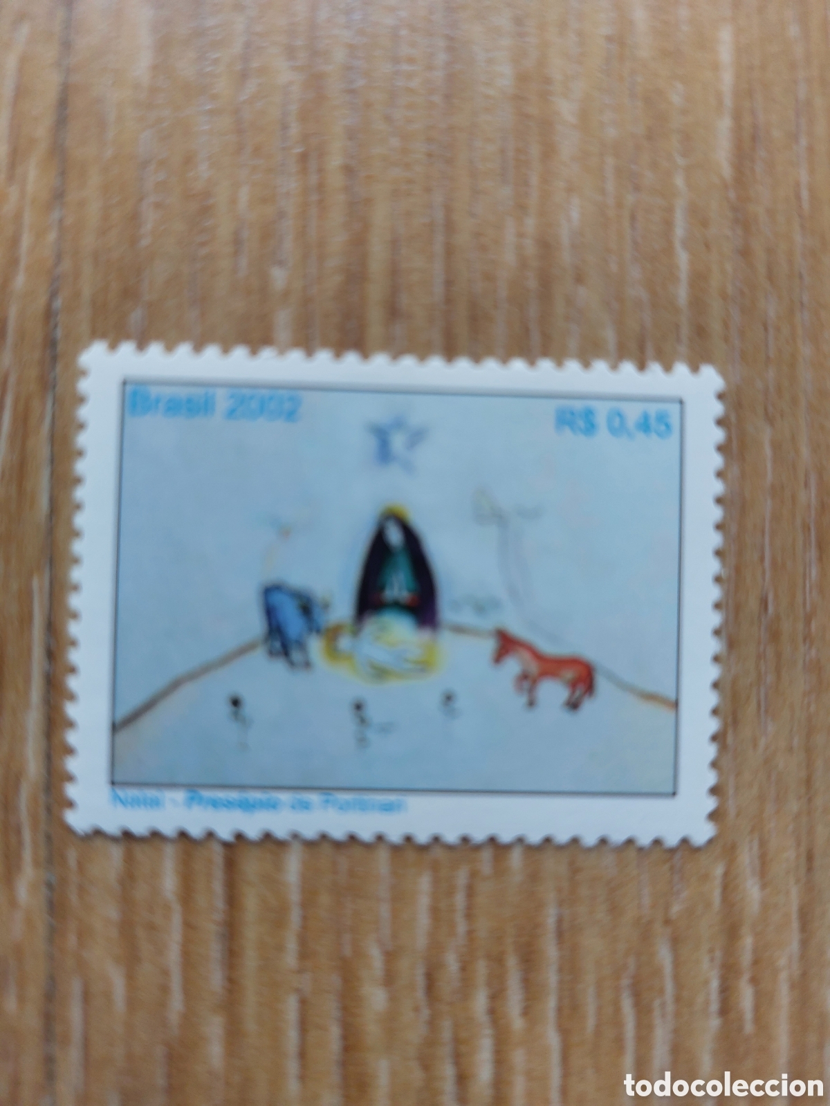 Sellos: 2002 Brasil nuevo Navidad natal - Foto 2