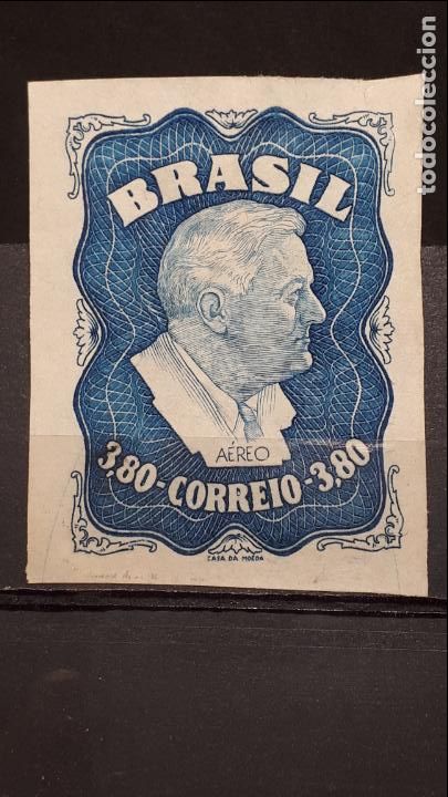Sellos: BRASIL. A&Ntilde;O 1981 (*). YVERT A&Eacute;REO 62 - Foto 1