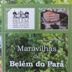 Sellos: 2016 BRASIL NUEVO MARAVILLAS DE BELEM DO PARA