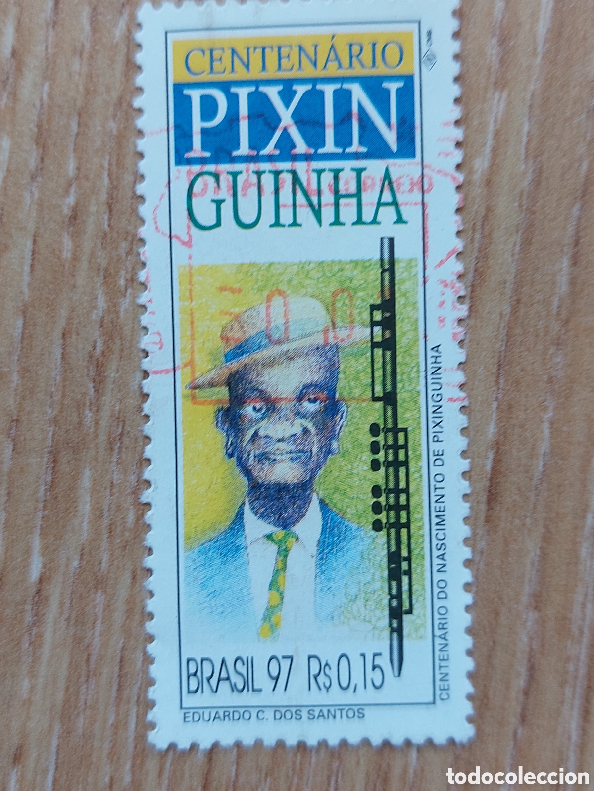 Sellos: 1997 Brasil usado Pixiguinha - Foto 2