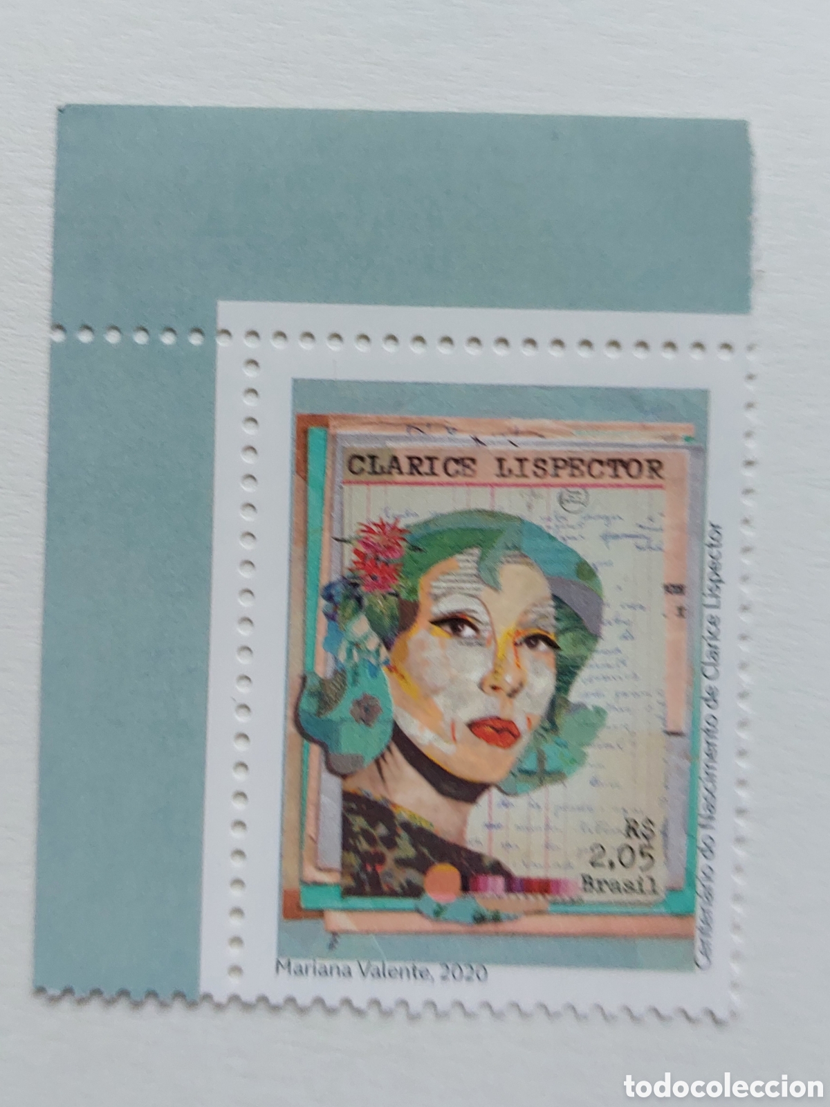 Sellos: 2020 Brasil nuevo Clarice Lispector - Foto 2