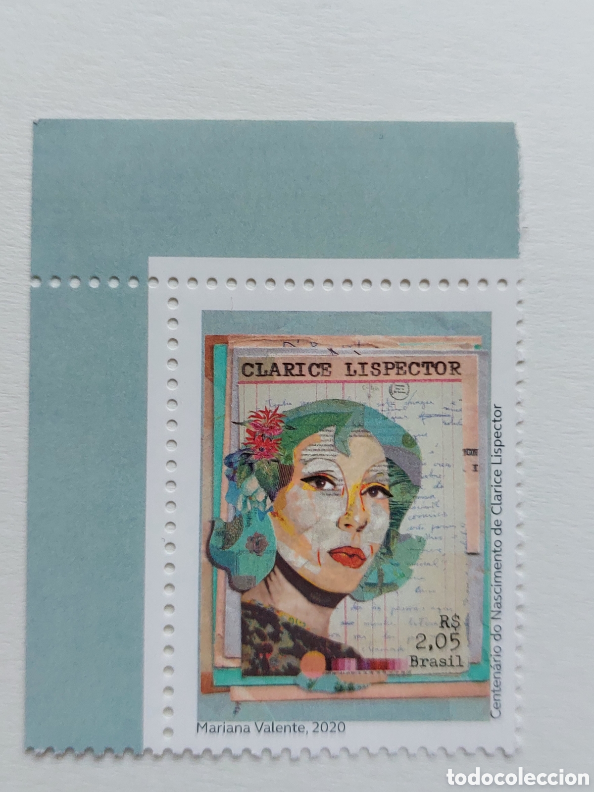 Sellos: 2020 Brasil nuevo Clarice Lispector - Foto 3