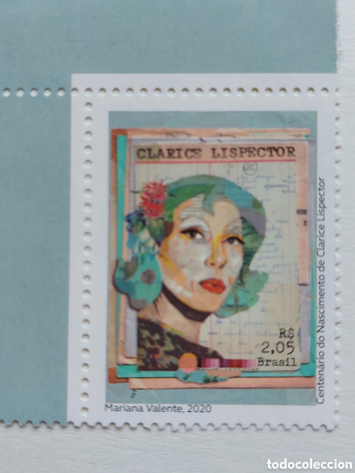 Sellos: 2020 Brasil nuevo Clarice Lispector - Foto 1