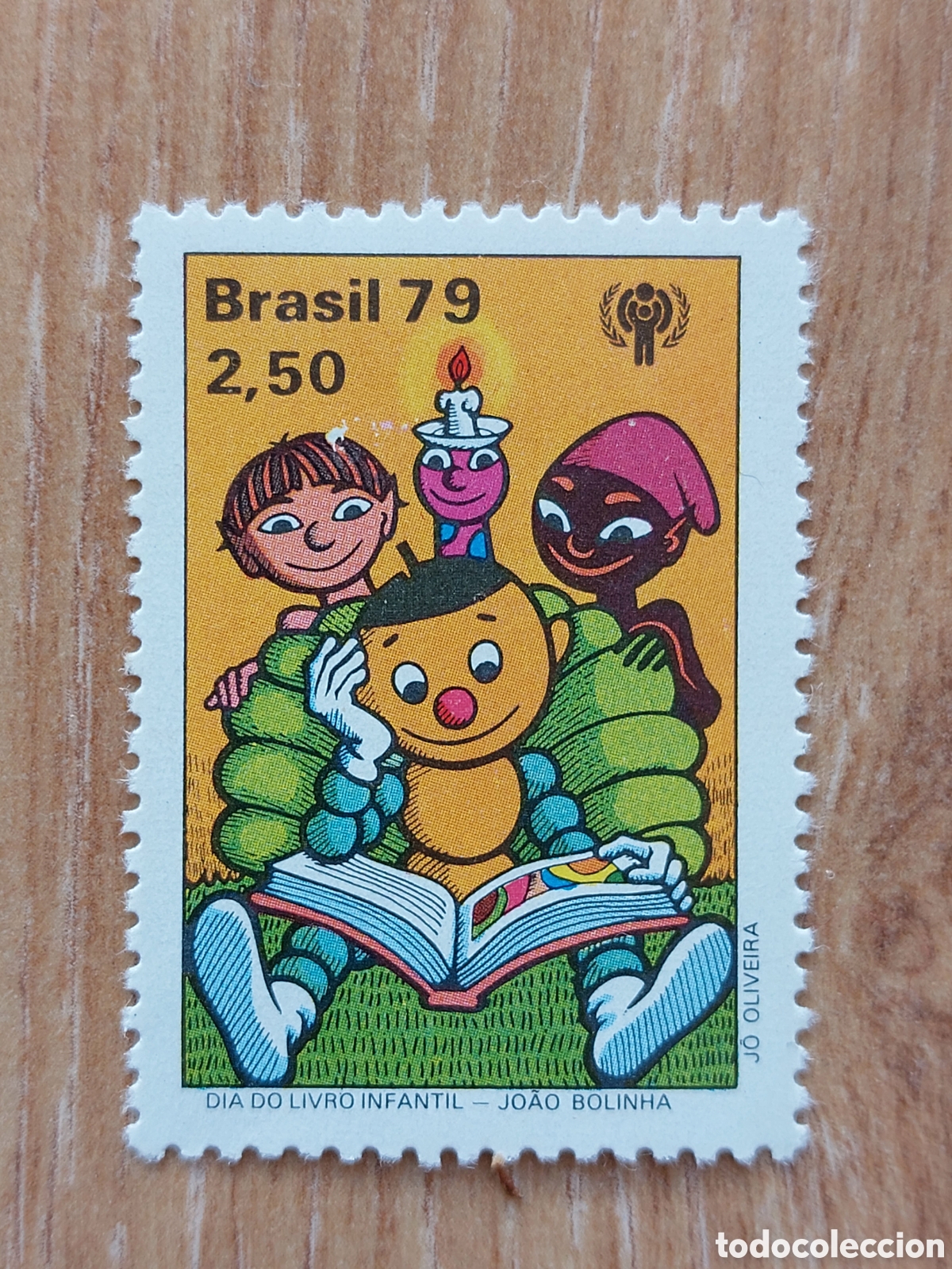 Sellos: 1979 Brasil nuevo libro infantil - Foto 1