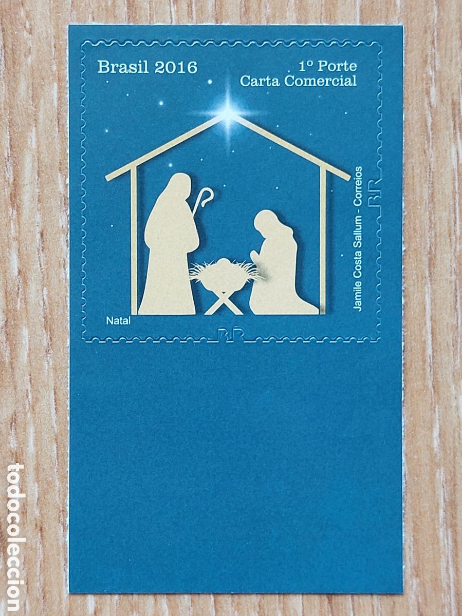 Sellos: 2016 Brasil nuevo Natal Navidad - Foto 2