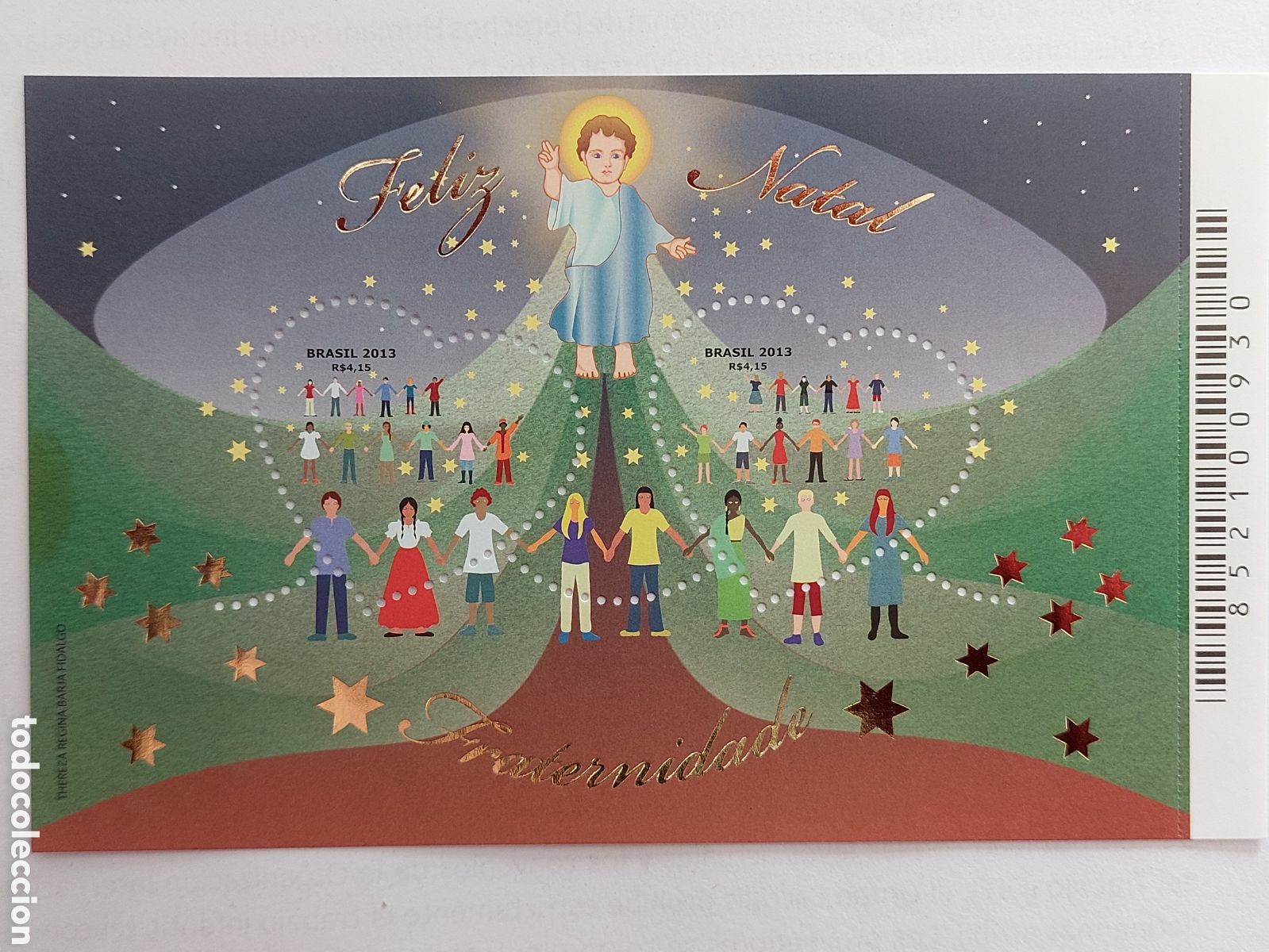 Sellos: 2013 Brasil nuevo Natal Fraternidade - Foto 1
