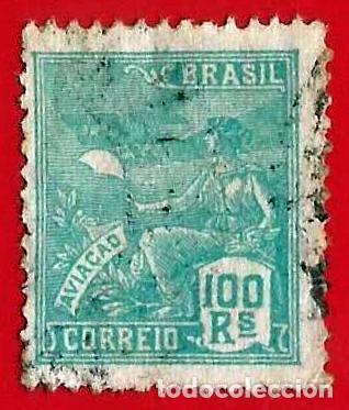 Sellos: BRASIL. 1928. AVIACION - Foto 1