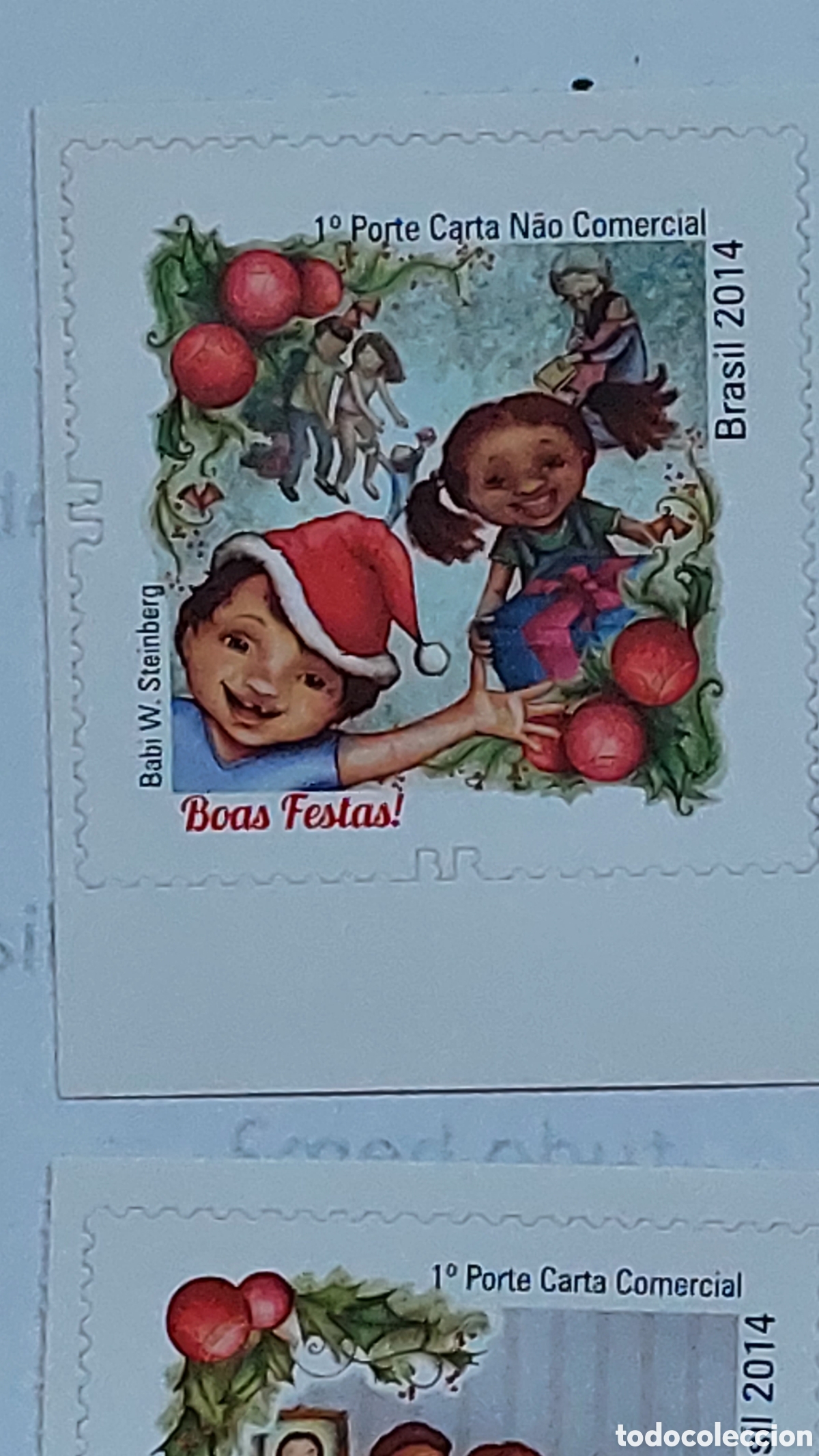 Sellos: 2014 Brasil nuevo Natal Navidad - Foto 4