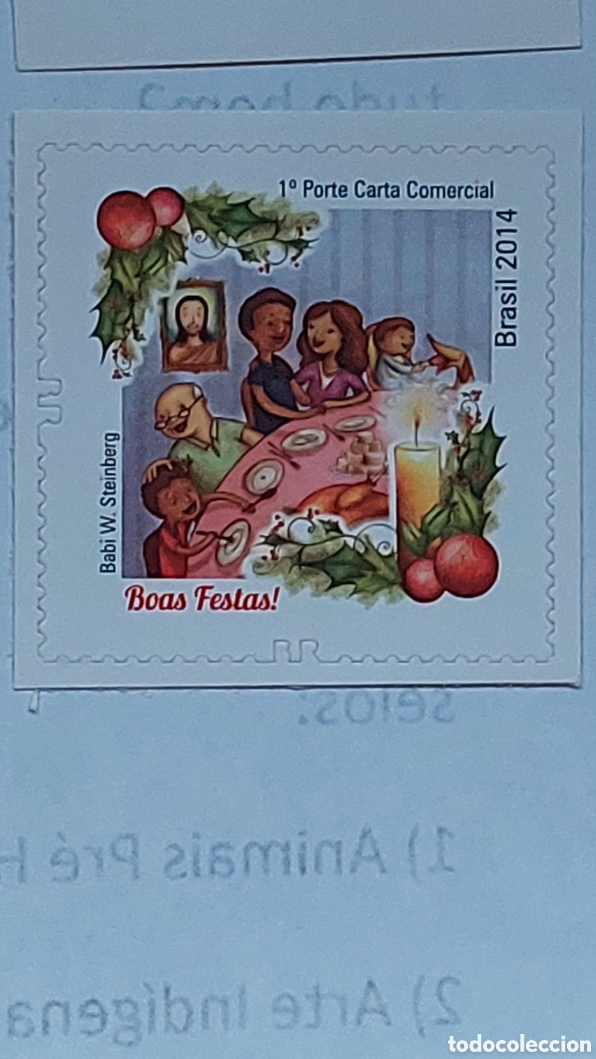 Sellos: 2014 Brasil nuevo Natal Navidad - Foto 5
