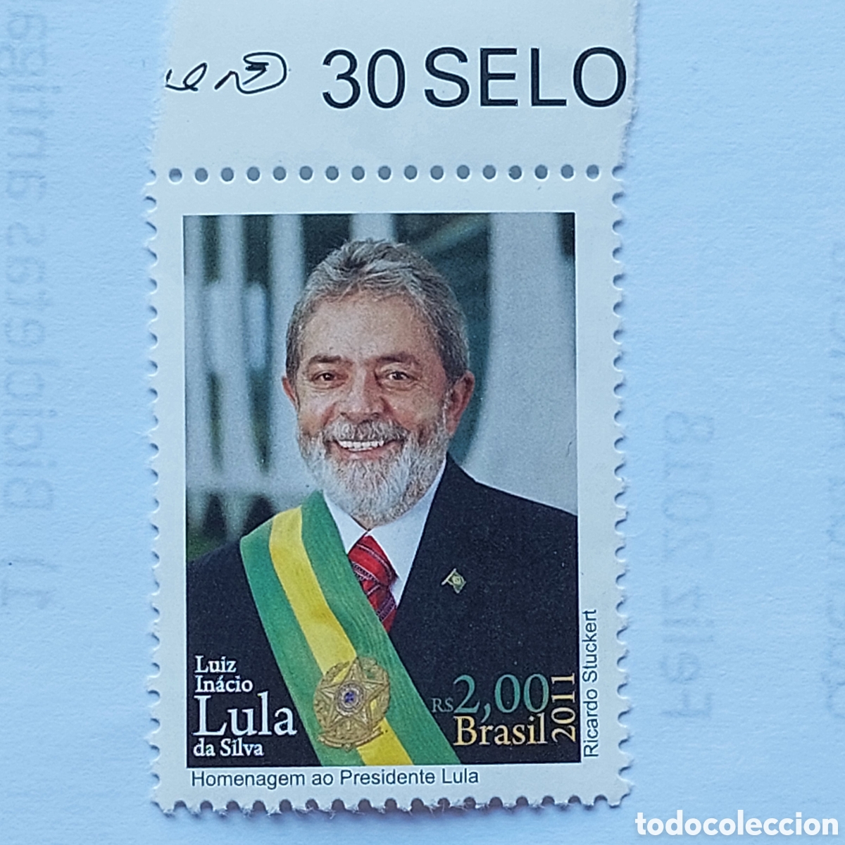 Sellos: 2011 Brasil nuevo Lula Da Silva - Foto 1