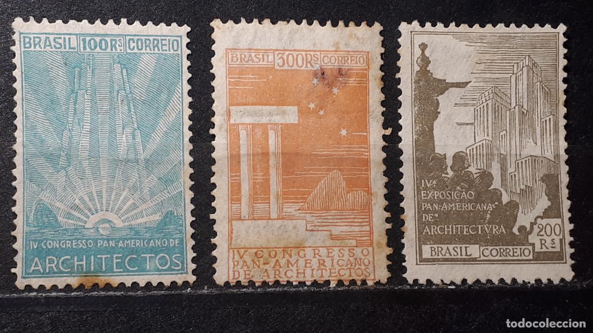 Sellos: BRASIL */(*). A&Ntilde;O 1930. YVERT 218/20 - Foto 1