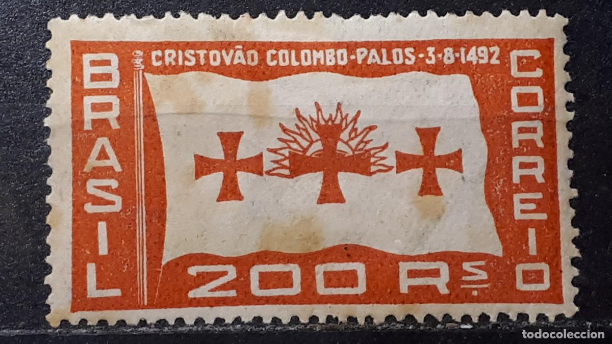 Sellos: BRASIL *. A&Ntilde;O 1933 YVERT 254 - Foto 1