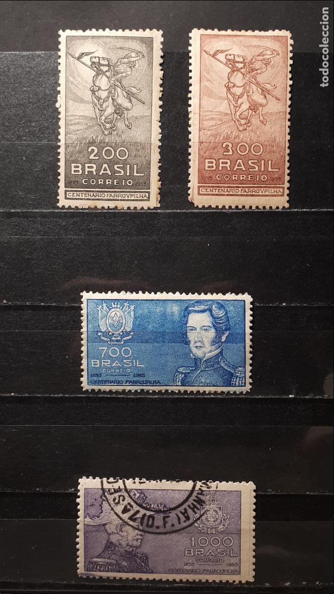 Sellos: BRASIL */&deg;. A&Ntilde;O 1935 YVERT 291/4 - Foto 1