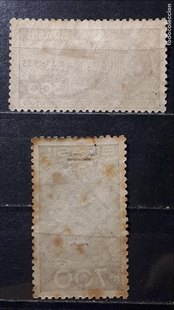 Sellos: BRASIL *. A&Ntilde;O 1935. YVERT 300/1 - Foto 2