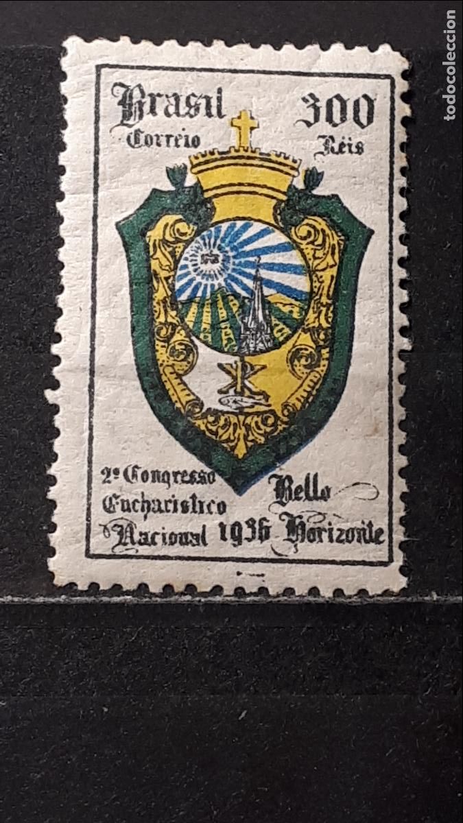 Sellos: BRASIL *. A&Ntilde;O 1936, YVERT 312 - Foto 1