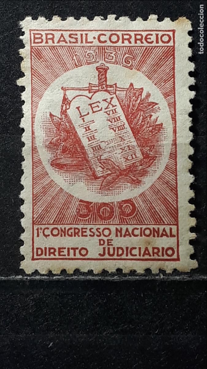 Sellos: BRASIL *. A&Ntilde;O 1936, YVERT 306 - Foto 1