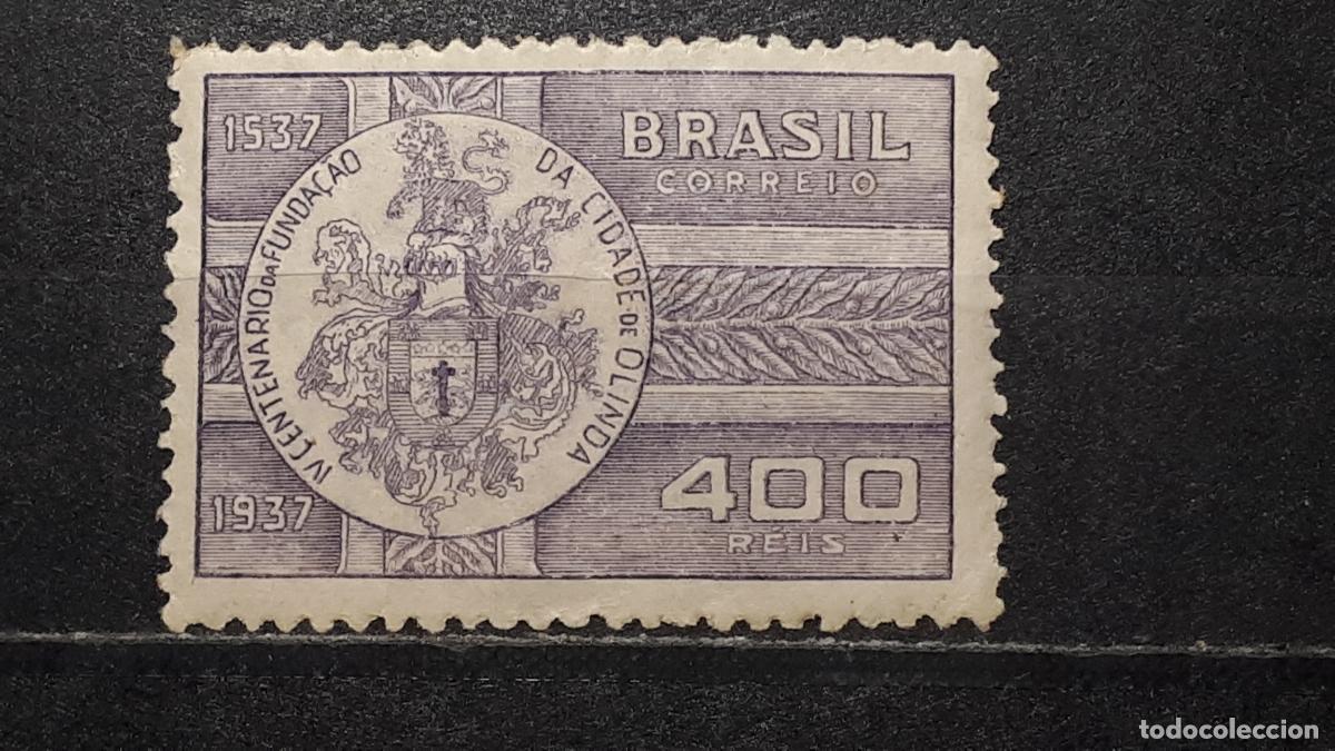 Sellos: BRASIL *. A&Ntilde;O 1938. YVERT 344 - Foto 1