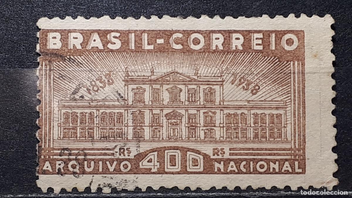 Sellos: BRASIL &deg;. A&Ntilde;O 1938. YVERT 346 - Foto 1