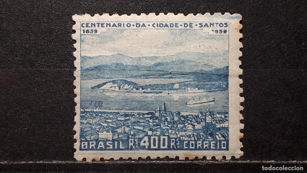 Sellos: BRASIL *. A&Ntilde;O 1939. YVERT 348 - Foto 1