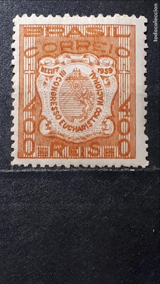 Sellos: BRASIL *. A&Ntilde;O 1939. YVERT 351 - Foto 1